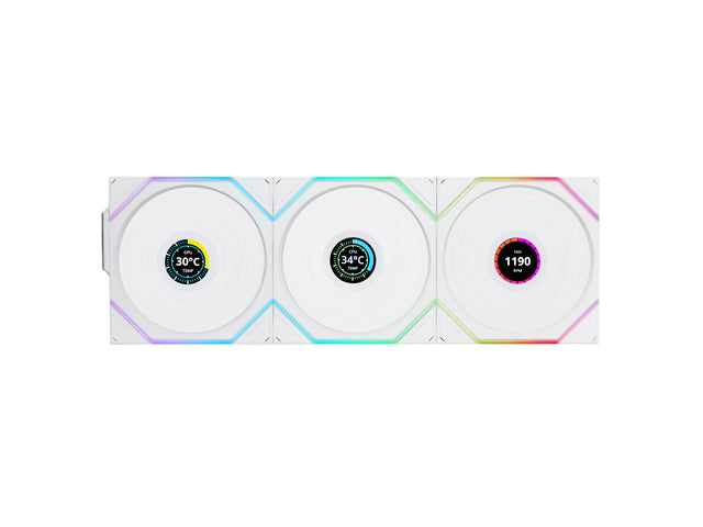 Lian Li UNI FAN TL Wireless, 3-pak, Hvid - 120 Lian Li