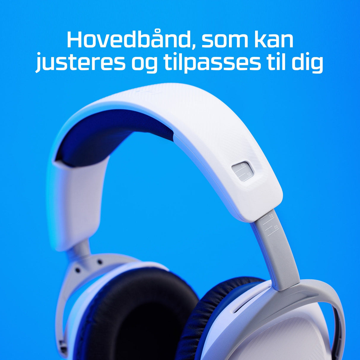 HyperX Cloud Stinger 2 - Vit - Headset - Sony PlayStation 5