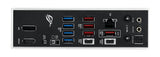 Bagpanel med USB, Ethernet, HDMI og DisplayPort på ASUS ROG STRIX Z890-H GAMING WIFI