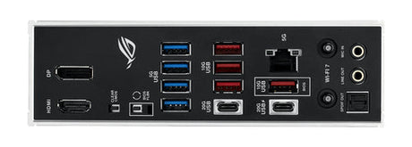 Bagpanel med USB, Ethernet, HDMI og DisplayPort på ASUS ROG STRIX Z890-H GAMING WIFI