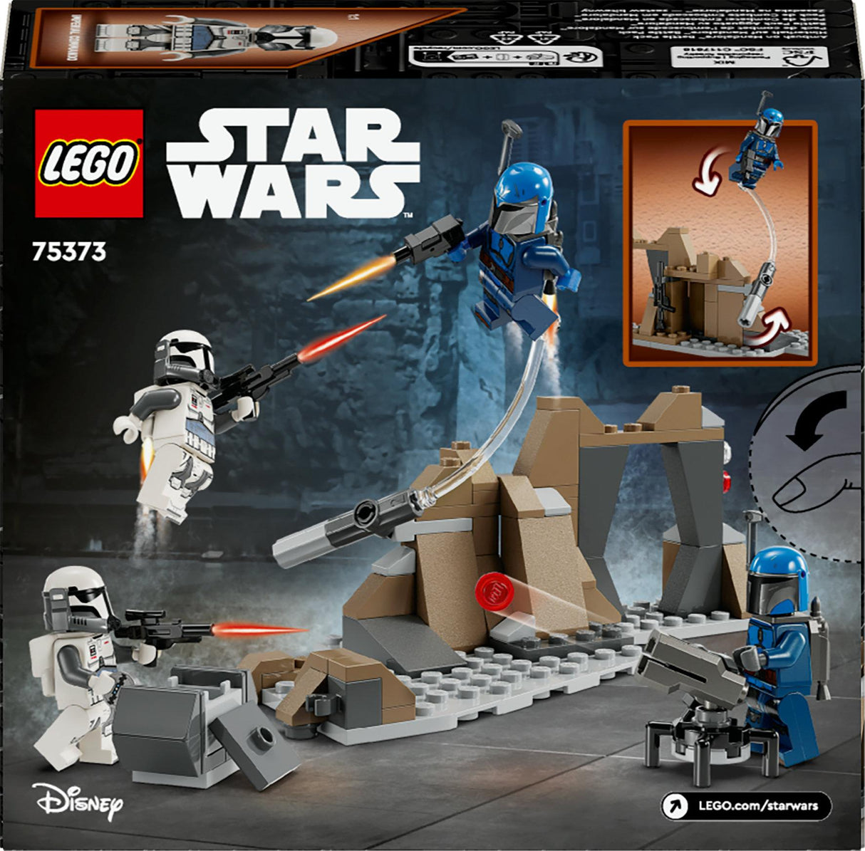LEGO Star Wars - Bakhåll På Mandalore™ Battle Pack (75373)