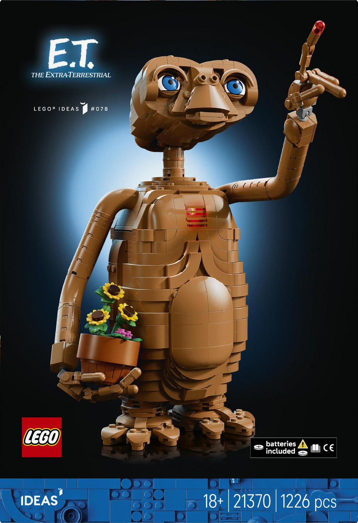 LEGO - LEGO Ideas - E.T. the Extra-Terrestrial (21370) LEGO
