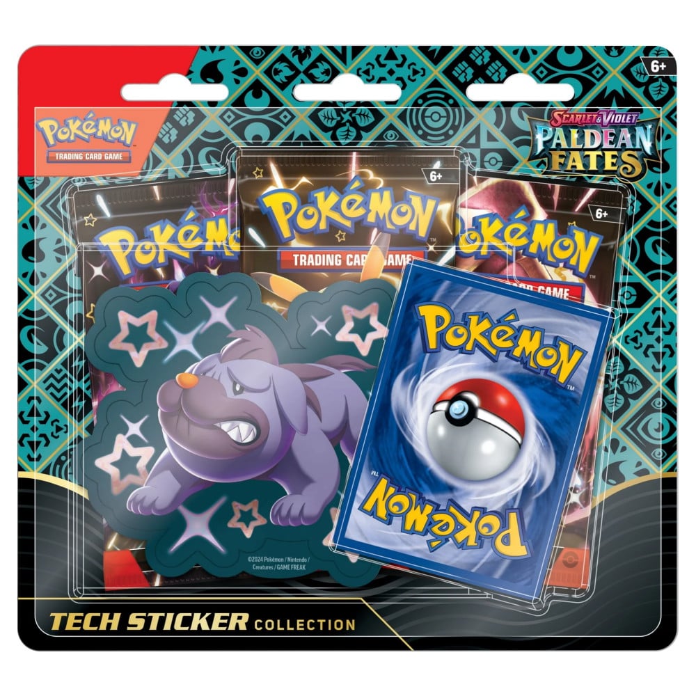 Pokémon - Scarlet &amp; Violet Paldean Fates - Tech-dekalsamling - Maschiff