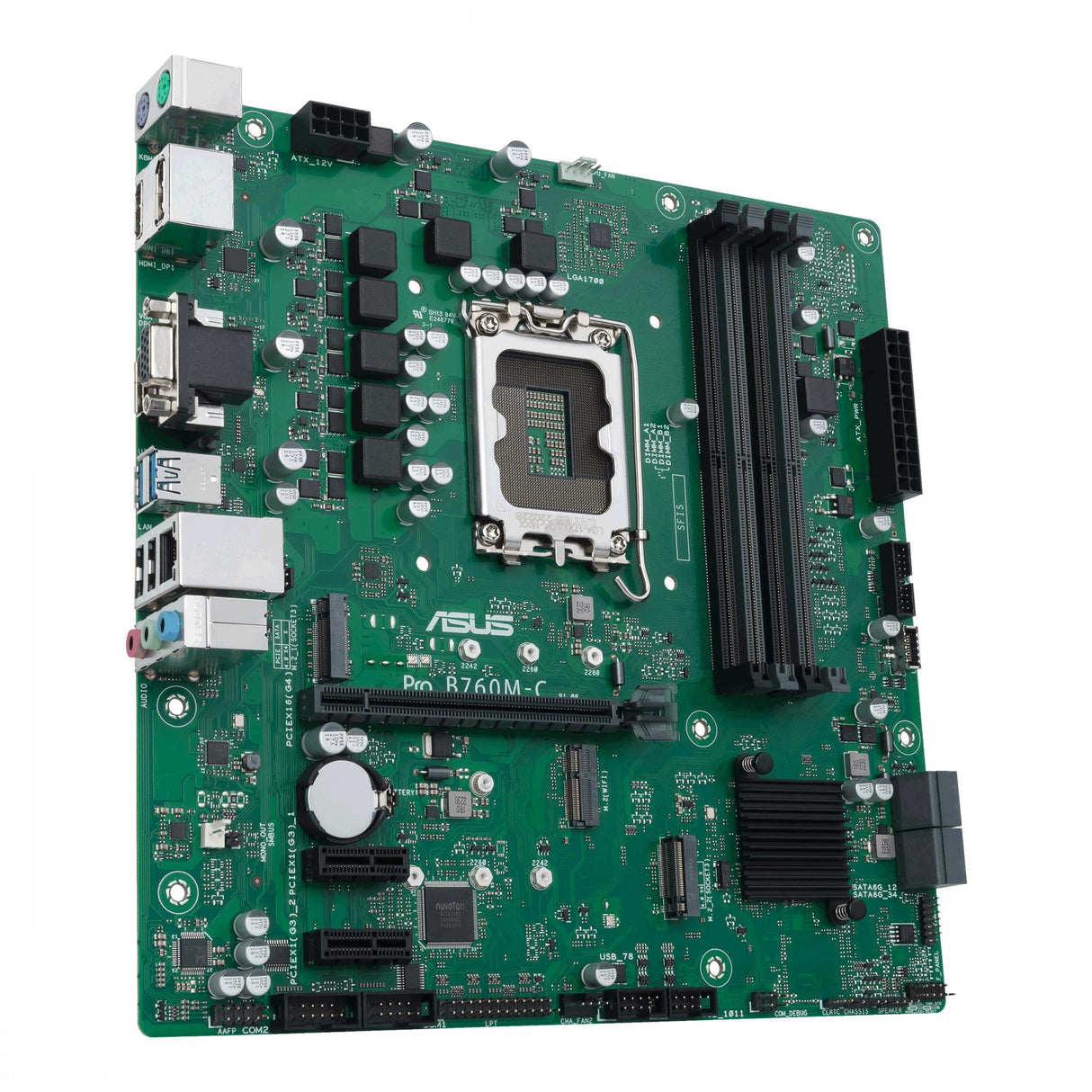ASUS PRO B760M-C-CSM (mATX, B760, LGA1700, DDR5) ASUS