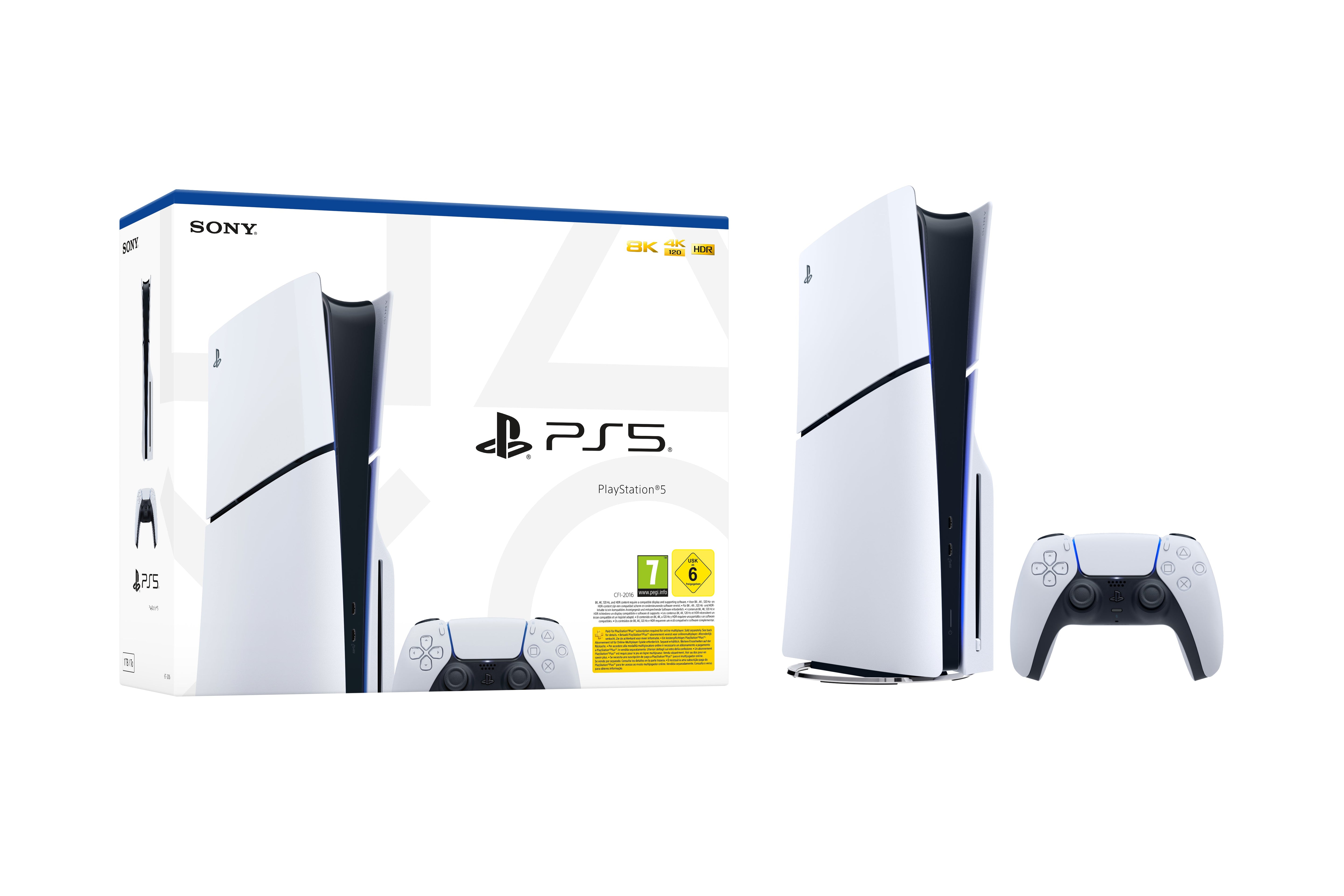 PlayStation 5 (PS5) Standard Edition Slim (D-chassi)