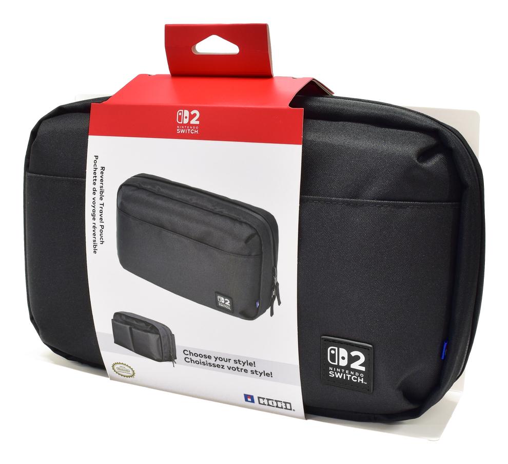 HORI - Reversible Travel Pouch - Black - Mid-size HORI