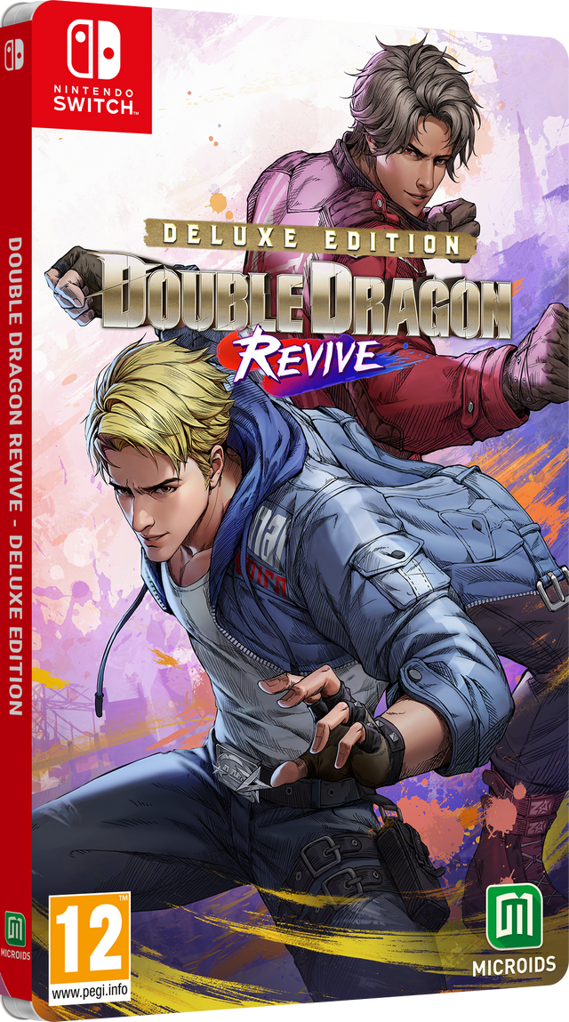 Double Dragon Revive – Deluxe Edition – Nintendo Switch – spilomslag