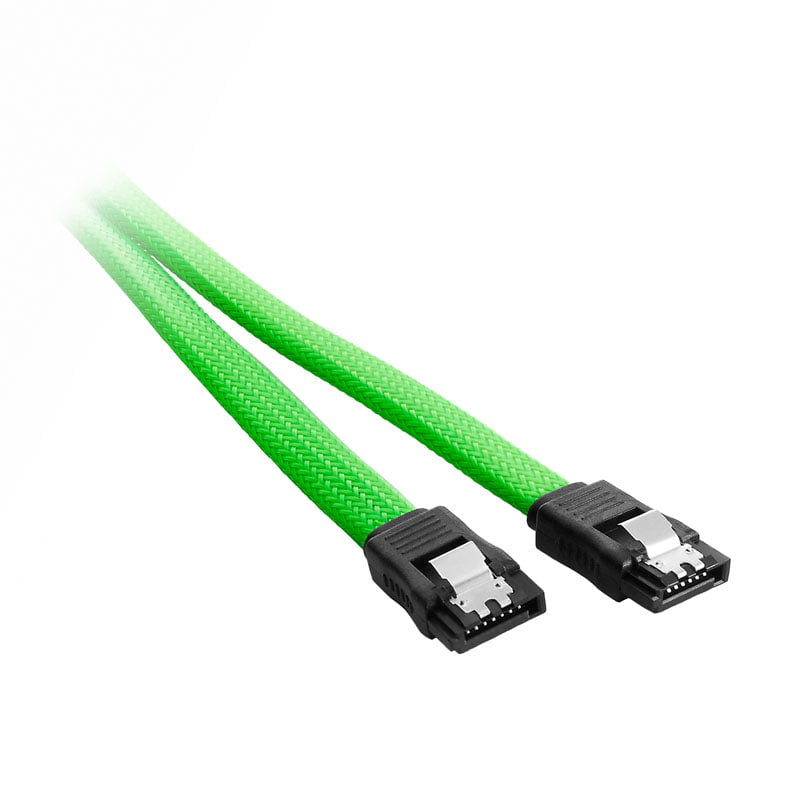 CableMod ModMesh SATA 3 Kabel 30cm - Ljusgrön