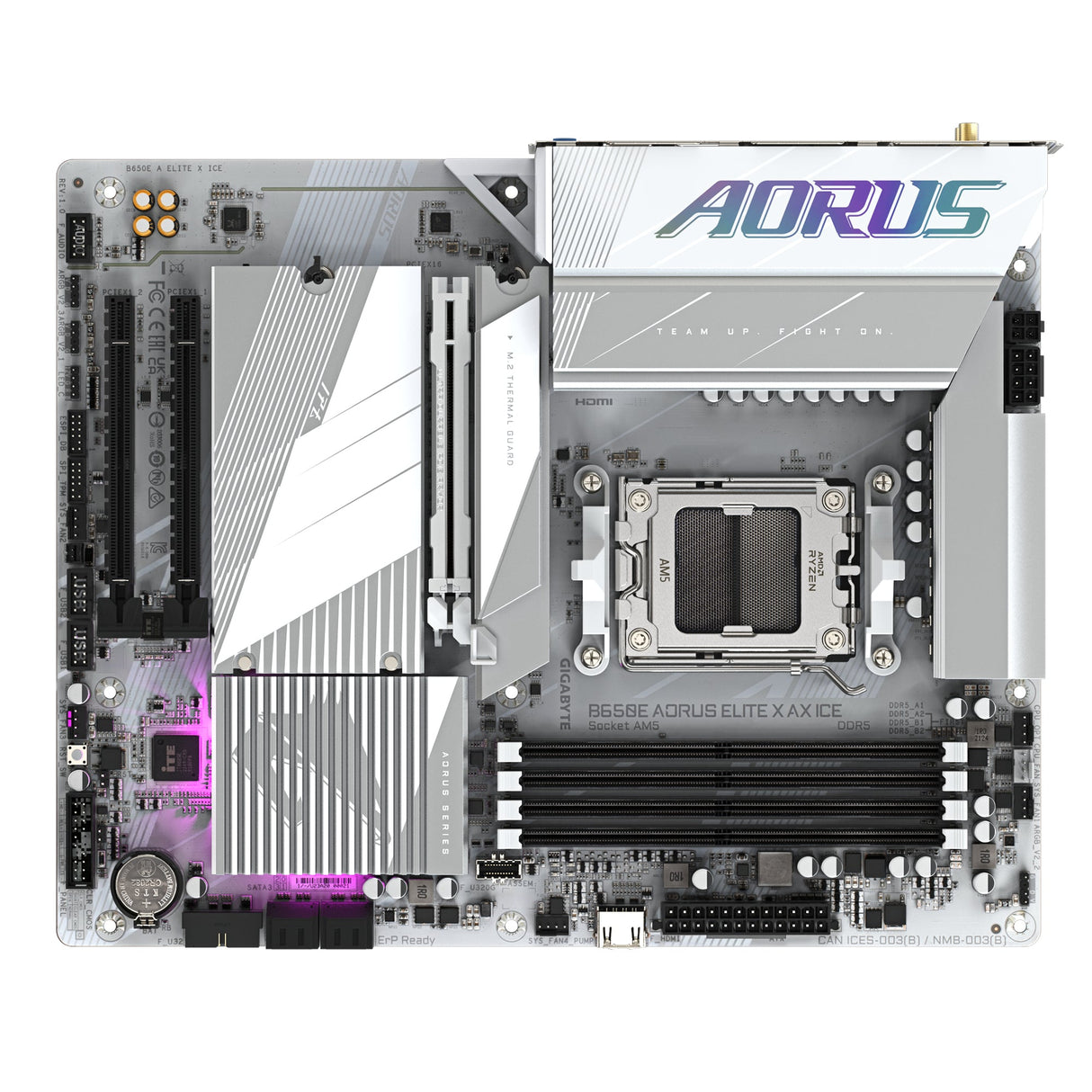GigaByte B650E A ELITE X ICE - Sockel AM5 - Moderkort