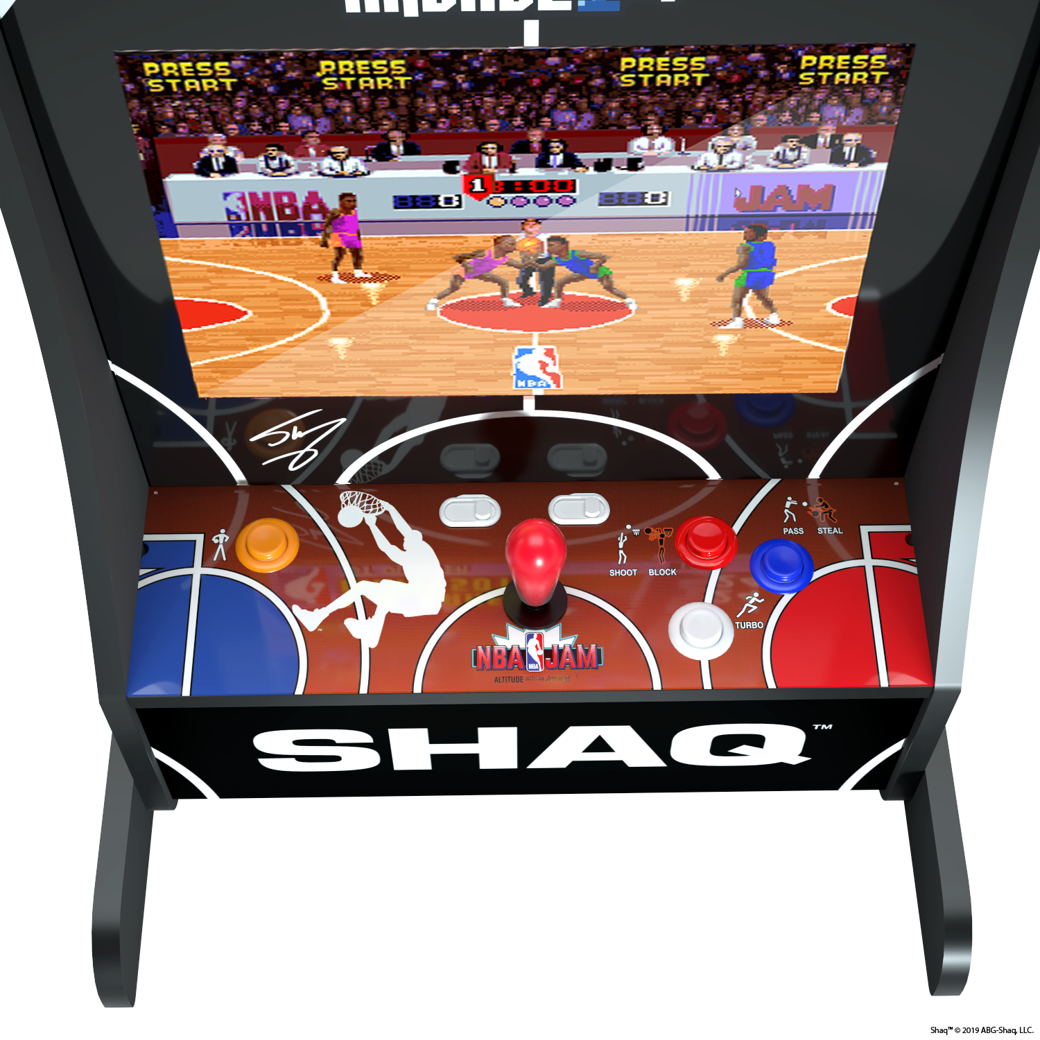 ARCADE 1 UP NBA JAM PARTYCADE MACHINE