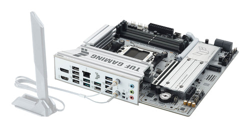 ASUS TUF GAMING B850M-PLUS WIFI7 W – bundkort med antenne