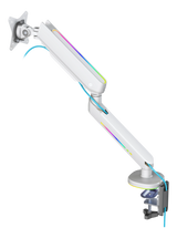 WA95 Premium Gaming Enarmat RGB-ljus Vit