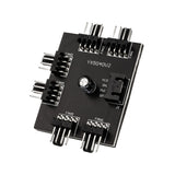 Lian Li ST120 RGB PWM fläktar 3-Pack + Controller- Vit - 120mm