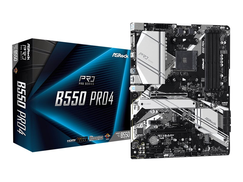 ASRock B550 Pro4 ATX AM4 AMD B550