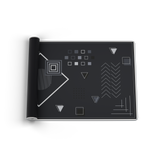 Mighty Setup - Geometric Glitch Black