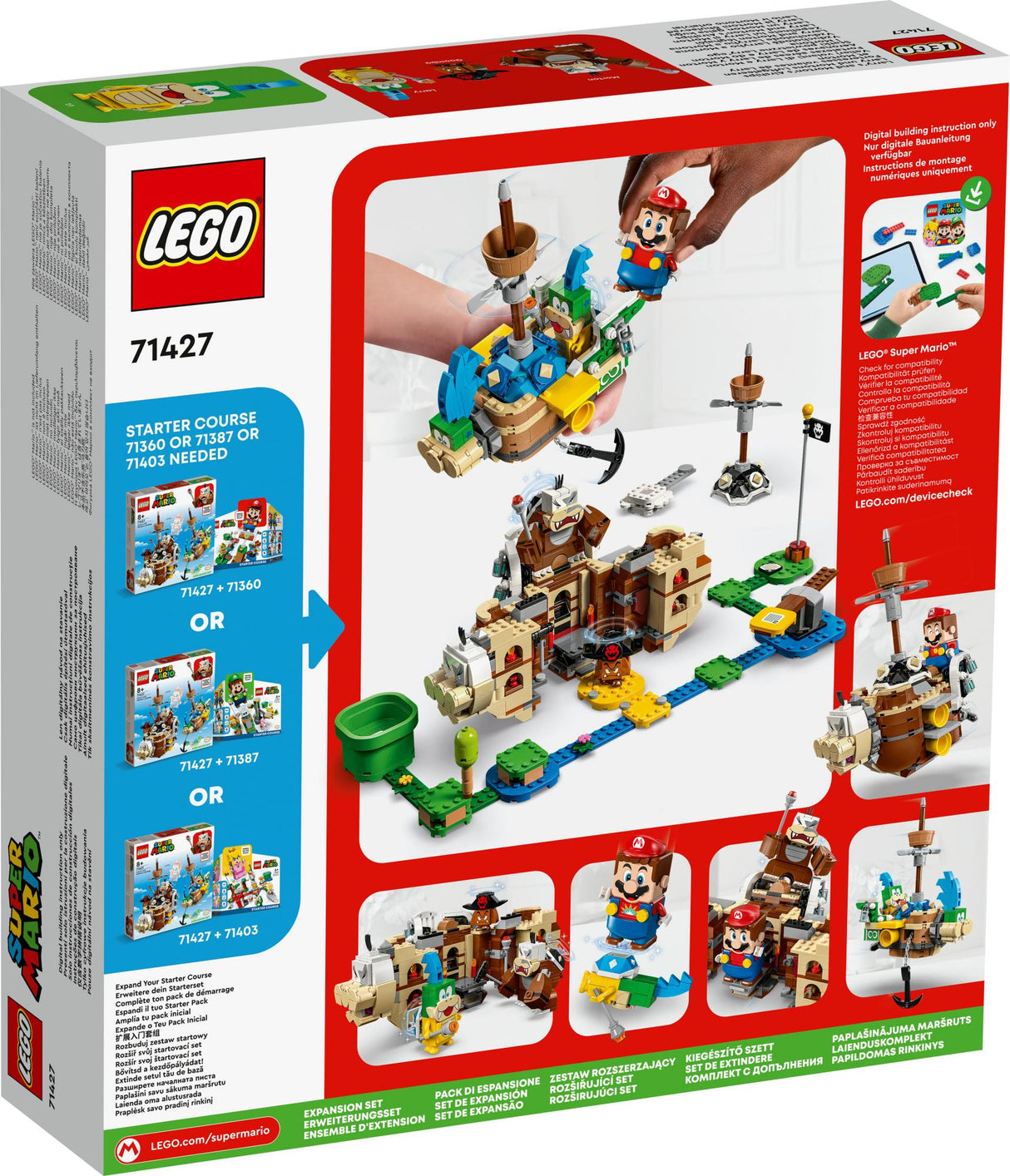 LEGO Super Mario - Larry&#039;s And Morton&#039;s Airships Expansion Set (71427.)