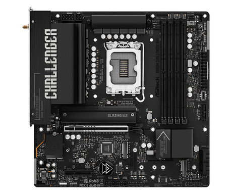 ASRock B860M Challenger WiFi bundkort - produktbillede 3