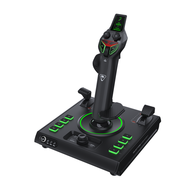 Turtle Beach VelocityOne Flightstick II – PC-joystick – Flightstick II på mørk baggrund
