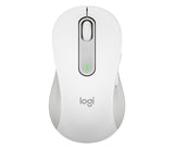Logitech - M650 Signature - Large Wireless Mouse - White ( Left Handed ) Logitech