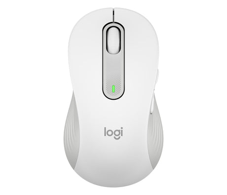 Logitech - M650 Signature - Large Wireless Mouse - White ( Left Handed ) Logitech