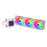Lian Li Galahad II LCD INF 360 Vit - Vattenkylare, 360mm