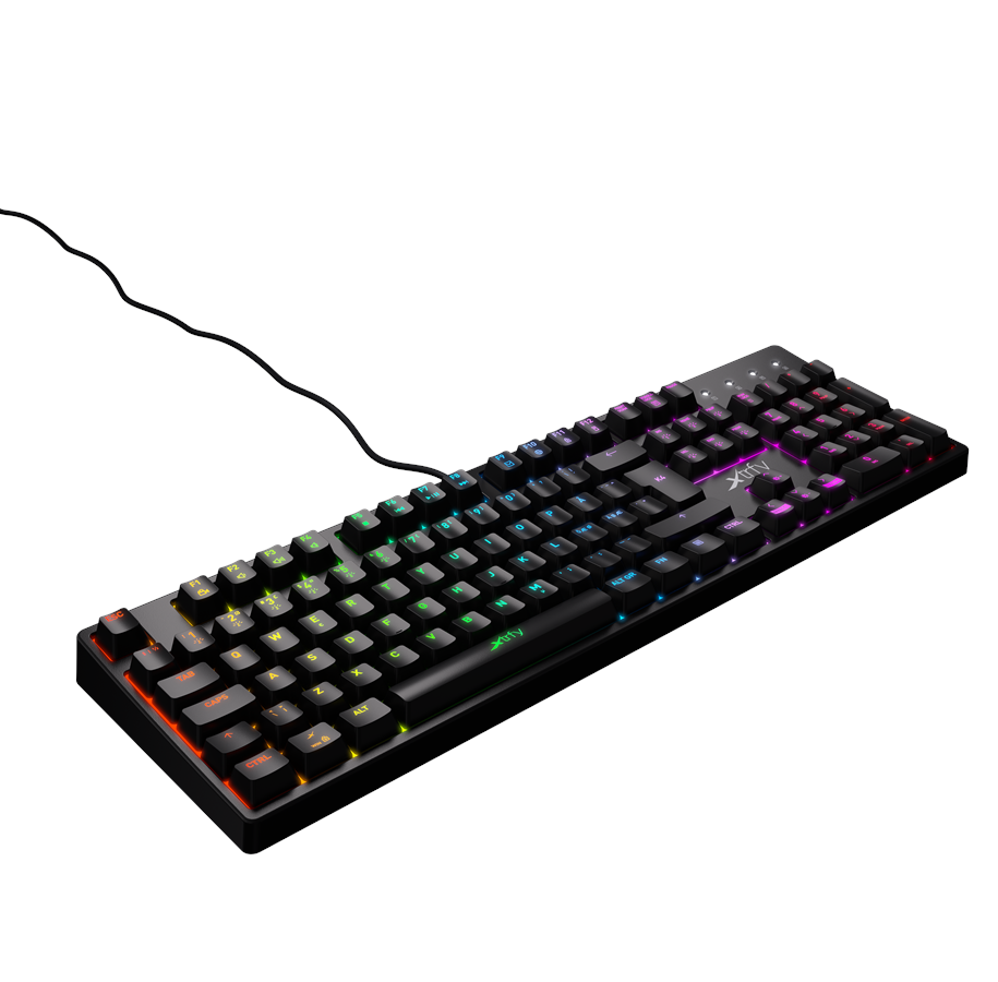 Xtrfy K4 RGB SVART, Mekaniskt Speltangentbord RGB