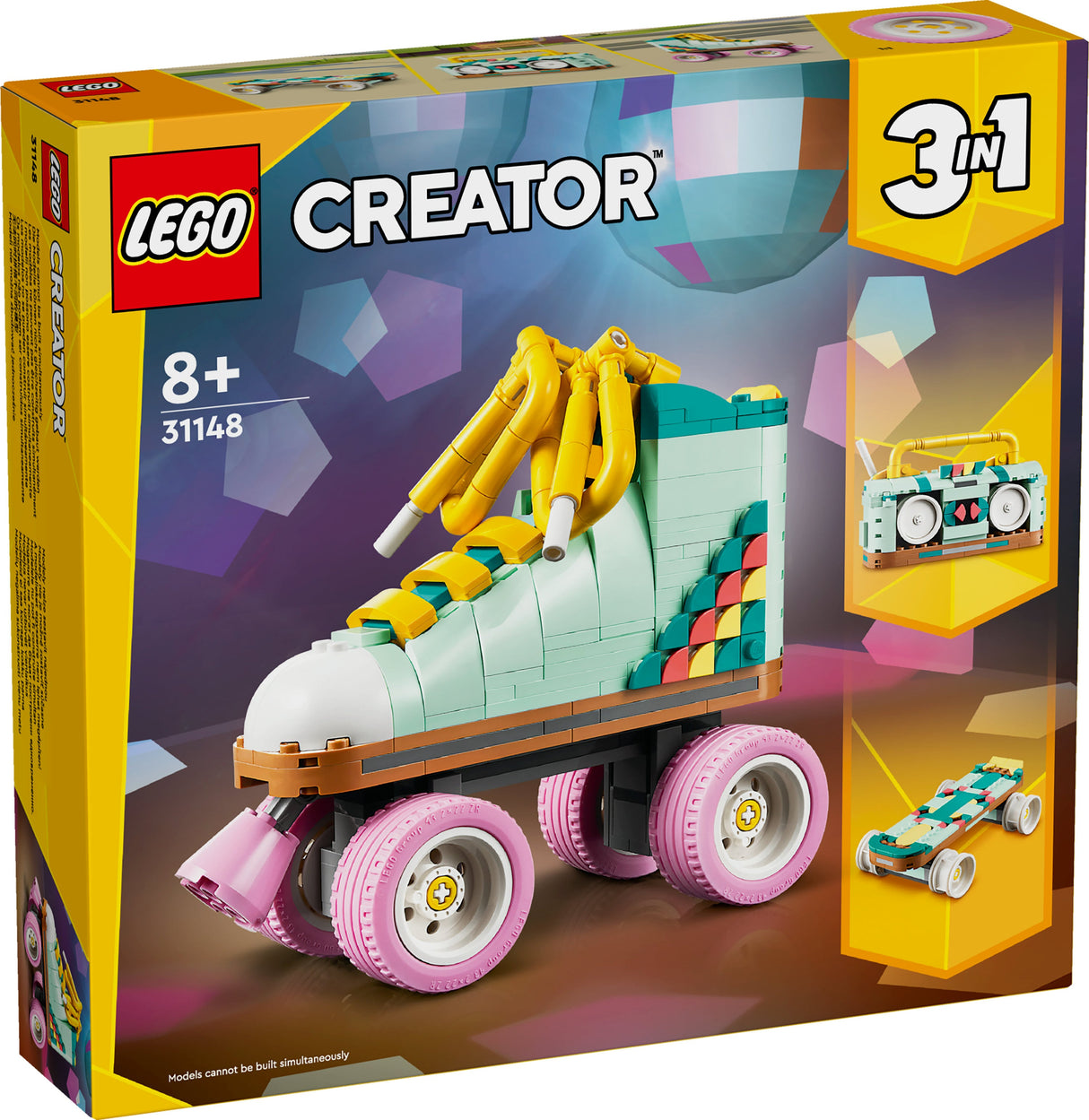 LEGO 31148 Creator 3-i-1 Byggleksaksväska För Rullskridskor
