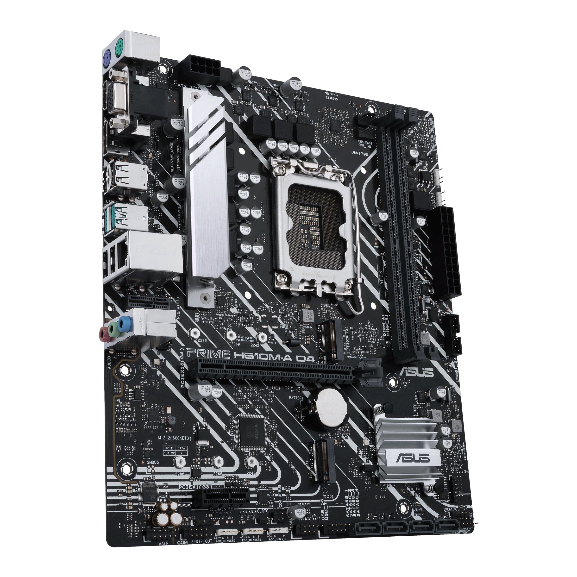 ASUS PRIME H610M-A D4 Micro-ATX LGA1700 Intel H610