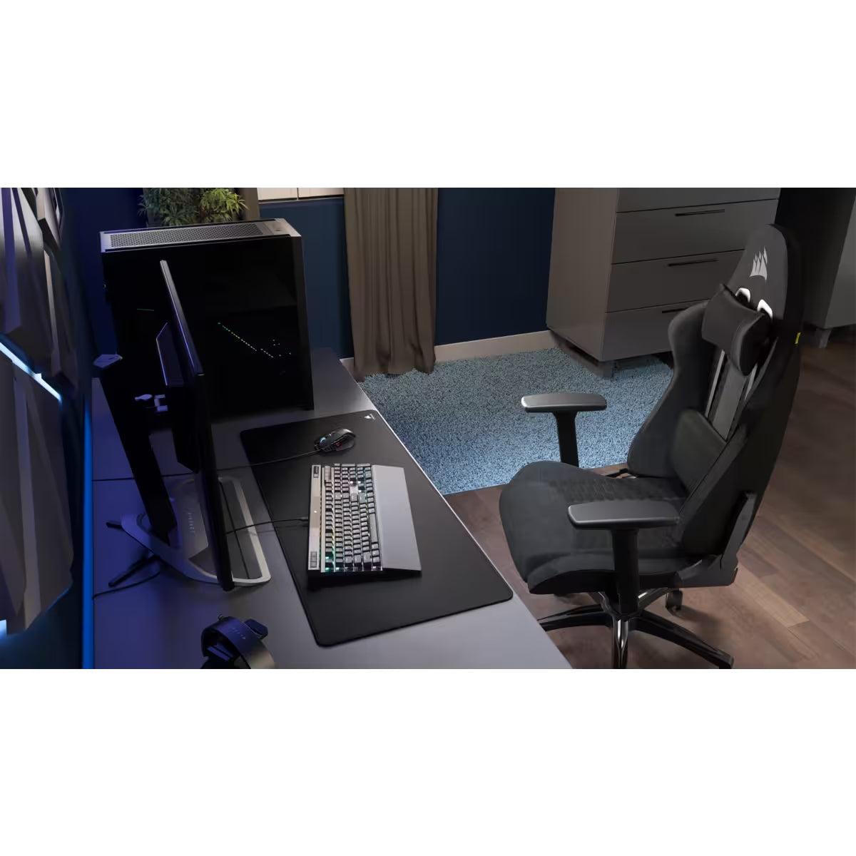 CORSAIR TC100 RELAXED Gamer Chair Svart