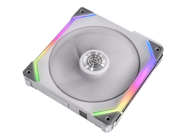 Lian Li UNI FAN SL140 RGB PWM Fläkt - Vit - 140 mm