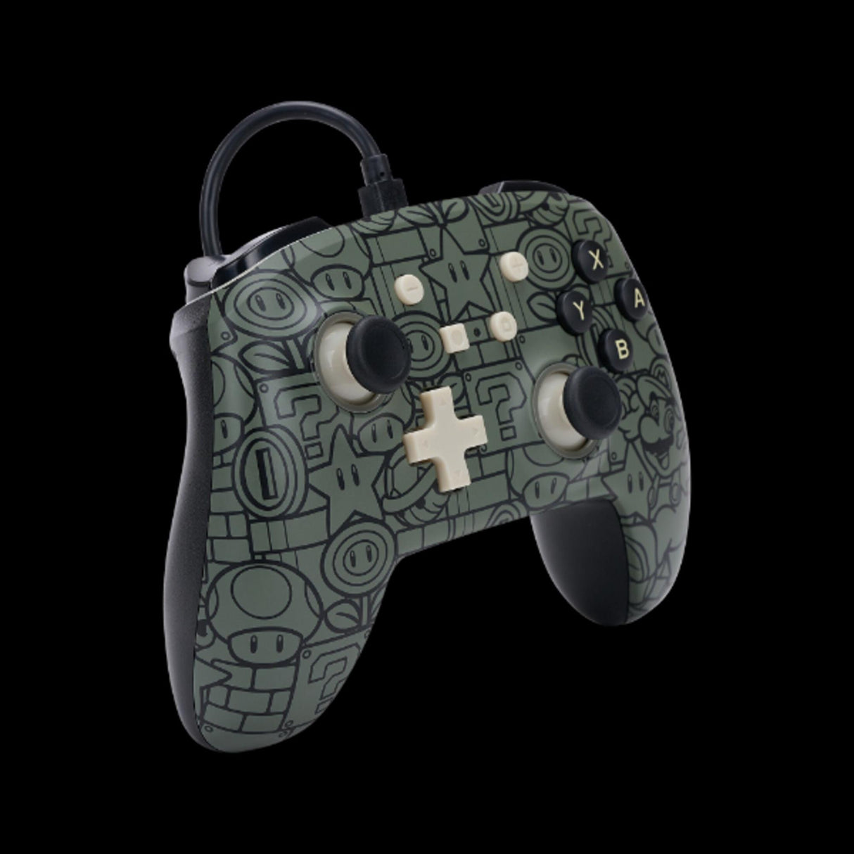PowerA Enhanced Wired Controller för Nintendo Switch - Power-Up Mario