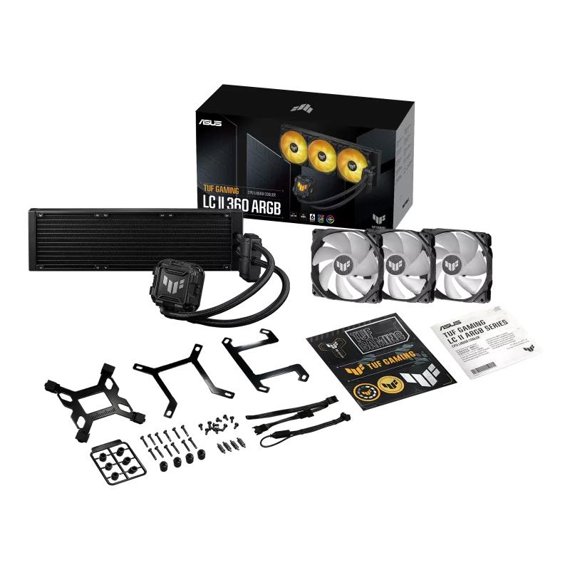 ASUS TUF GAMING LC II 360 Addressable RGB AiO Liquid Cooler ASUS
