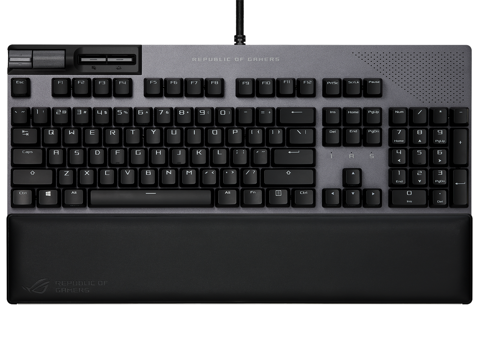 ASUS ROG Strix FLARE II ANIMATE PBT Gaming Tangentbord (NX Red Switches)