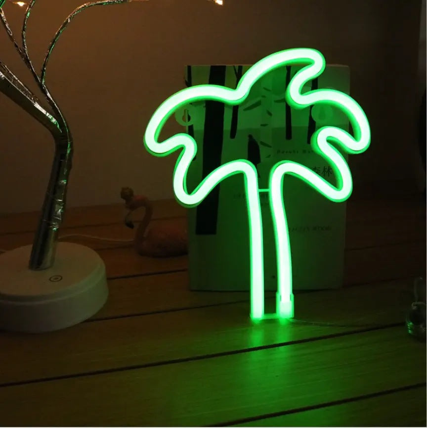 Geekd - Palm Neon Lampa