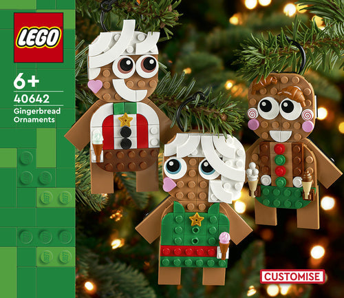 LEGO 40642 Iconic Gingerbread Man, construction toy Lego