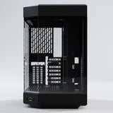 Hyte Y60 Midi Tower - svart/svart, PCI-e 4.0, panoramautsikt över glas