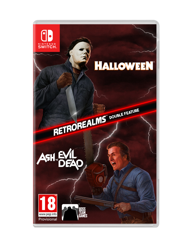 RetroRealms: Halloween & Ash vs Evil Dead – Double Feature – Nintendo Switch – spillets udgave