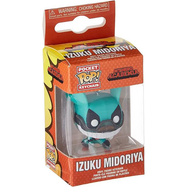Funko POP! My Hero Academia Deku Med Helment Nyckelring