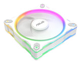 ASUS Prime MR120 ARGB Fan – kabinetblæser – Hvid