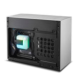 Lian Li A4-H2O A4, MINI-ITX, Silver färg, inkluderar PCIE4.0 Riser Card-kabel