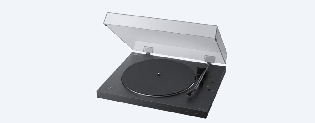 Sony PS-LX310BT – pladespiller med Bluetooth – sort – produktbillede