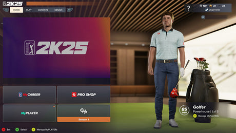 PGA TOUR 2K25(Mint, no seal ) (FR/NL)