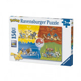 Pokémonpussel - Pokémontyper (150 XXL-bitar)