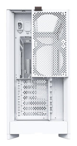 Montech HS01, Mesh front, ATX, no fans - White Telon Technology Co Ltd (Montech)