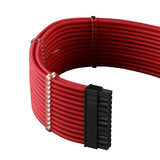 CableMod PRO ModMesh RT-serien ASUS ROG / Seasonic Kabelsatser - Röd