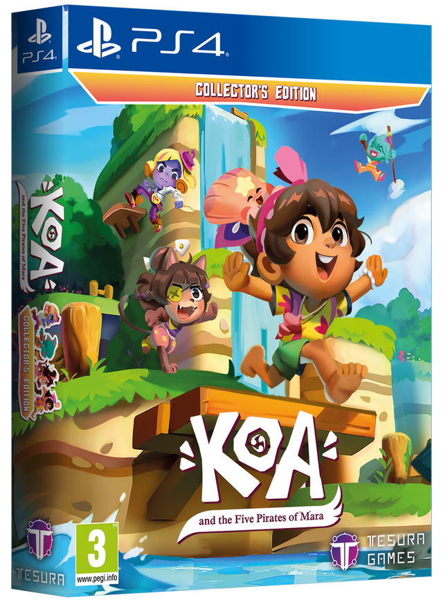 Koa And The Five Pirates of Mara (Collector's Edition) - PS4 - omslag