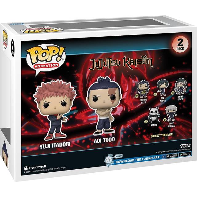 Funko Pop! Yuji Itadori &amp; Aoi Todo Jujutsu Kaise