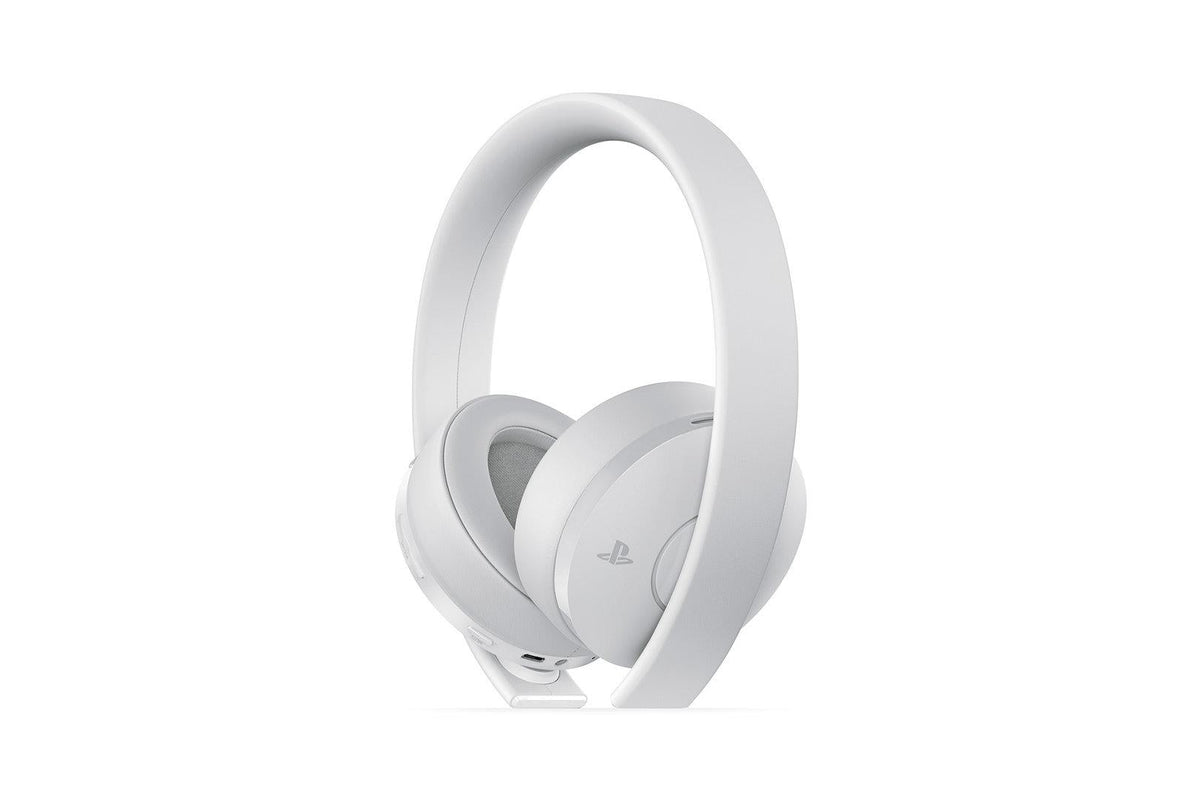 Sony Gold Wireless Headset – trådløst gaming-headset – hvid – produktbillede