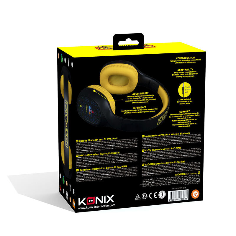 Pac-Man Bluetooth-headset