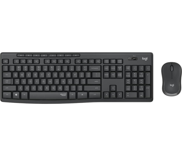 Logitech - MK295 Silent Wireless Combo Keyboard & Mouse set - Nordic Layout
